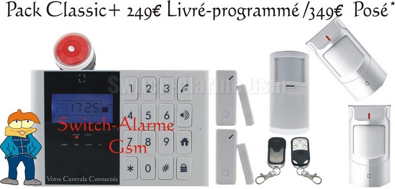 Pack Classic+ 249€ Livré-Programmé Garantie